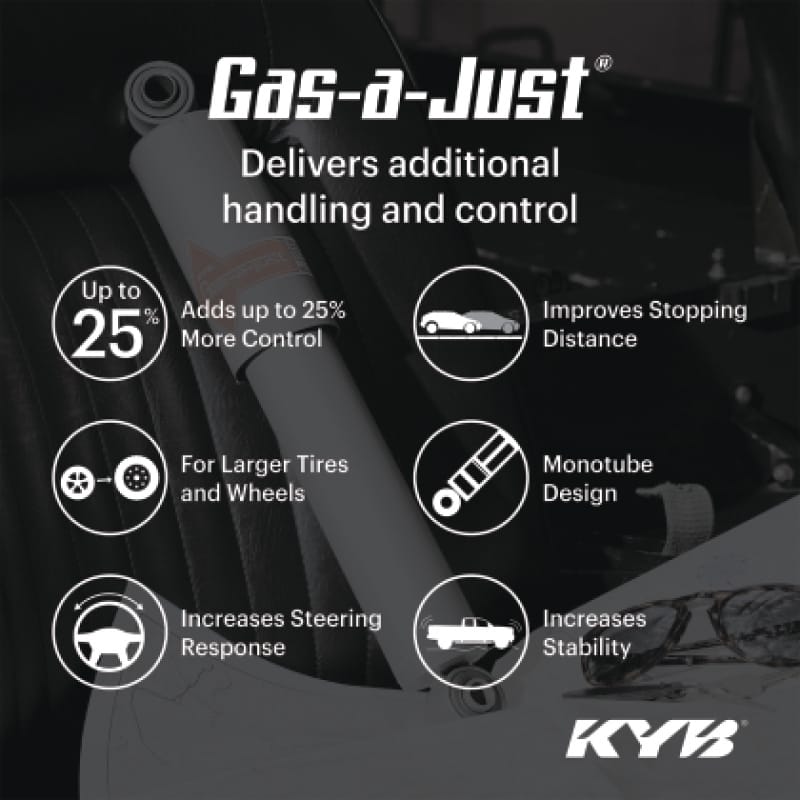 KYB — KYB 18-22 Ford Ecosport AWD Gas-A-Just Shock - Rear
