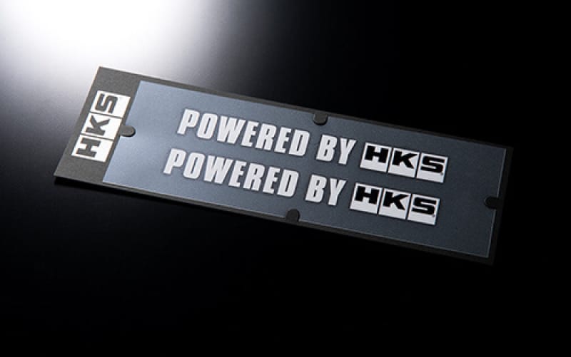 HKS — HKS HKS STICKER POWERED BY HKS W200 WHITE