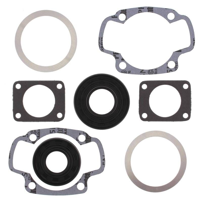 Vertex Pistons — Vertex Gaskets 73-74 Arctic Cat El Tigre (Kawasaki) FA/2 Complete Gasket Kit w/ Oil Seals