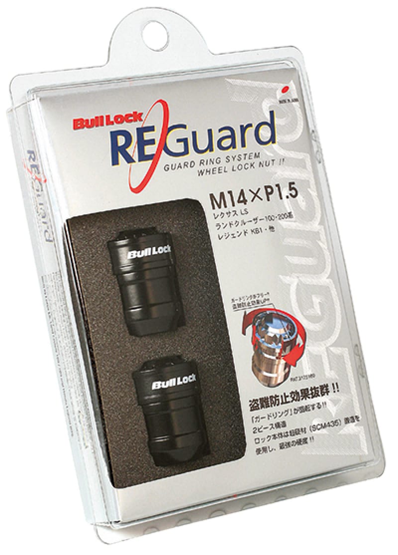 Project Kics — Project Kics 21/22HEX Black Bull Lock Re Guard 14X1.50 - Set of 4