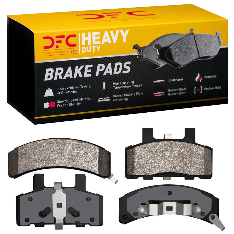 DFC — DFC 88-02 Cadillac Commercial Chassis Front Heavy Duty Pads - Semi Metallic
DFC Brake Pad Set