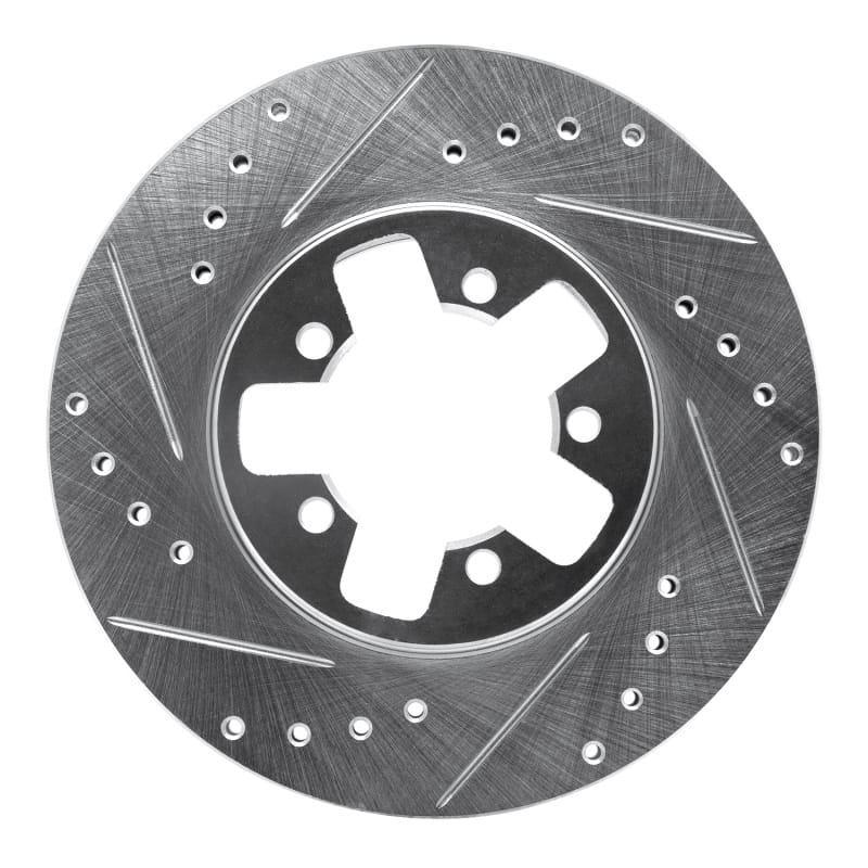 R1 Concepts — R1 1984-1989 Nissan 200SX Front Left Drilled & Slotted Silver Brake Rotor
R1 Brake Rotor Drill