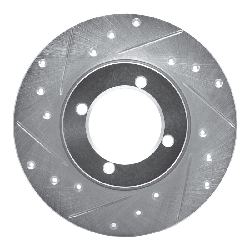 R1 Concepts — R1 67-74 Opel Manta Front Left Drilled & Slotted Silver Brake Rotor
R1 Brake Rotor Drill