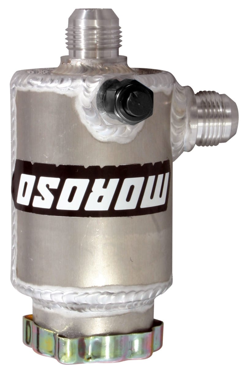 Moroso — Moroso Air/Oil Separator Catch Can