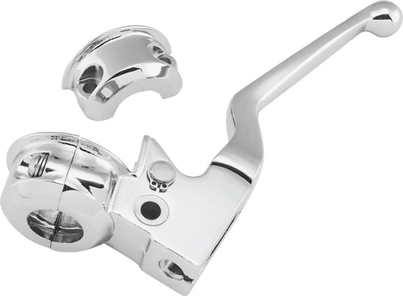 Bikers Choice — Bikers Choice 82-95 Big Twin / XL Chrome Clutch Lever With Bracket