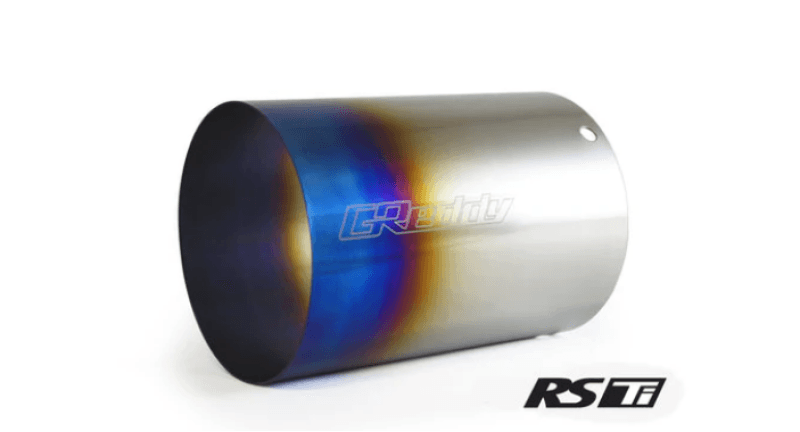 GReddy — GReddy Burnt Titanium Tip 115mm Diameter 170mm Length (for Revolution RS / RS-TI / RS-Race)