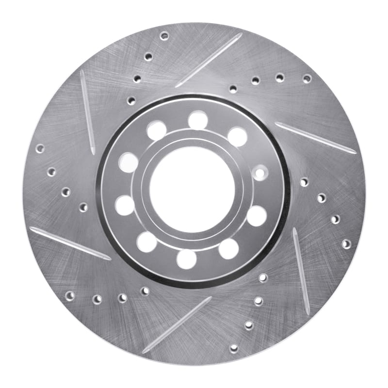 R1 Concepts — R1 92-95 Volkswagen EuroVan Front Left Drilled & Slotted Silver Brake Rotor
R1 Brake Rotor Drill
