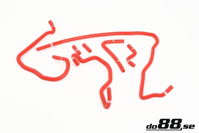 do88 — do88 99-01 Audi S3 1.8T (APY/AUL) Vacuum Hoses - Red