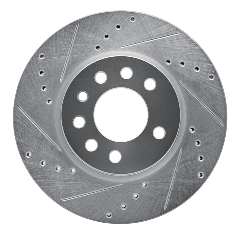 R1 Concepts — R1 94-96 Saab 900 Front Left Drilled & Slotted Silver Brake Rotor
R1 Brake Rotor Drill