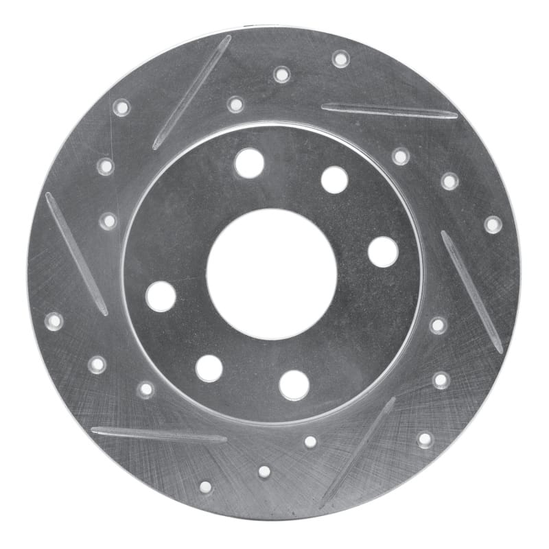 R1 Concepts — R1 85-89 Chevrolet SPECTRUM Front Left Drilled & Slotted Silver Brake Rotor
R1 Brake Rotor Drill