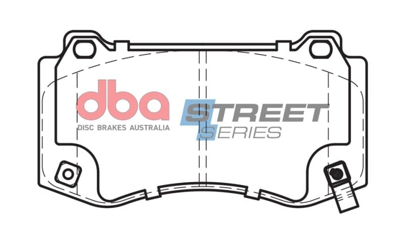 DBA — DBA 05-23 Chrysler 300 C SRT8 Front Street Series Brake Pads
Brake Pad