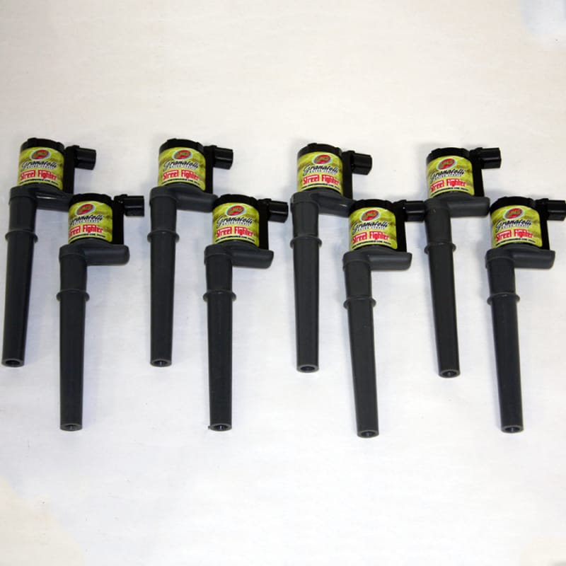 Granatelli Motor Sports — Granatelli 99-14 Ford 4.6L/5.4L 4V OEM Coil Packs - Black (Set of 8)
Ignition Coil