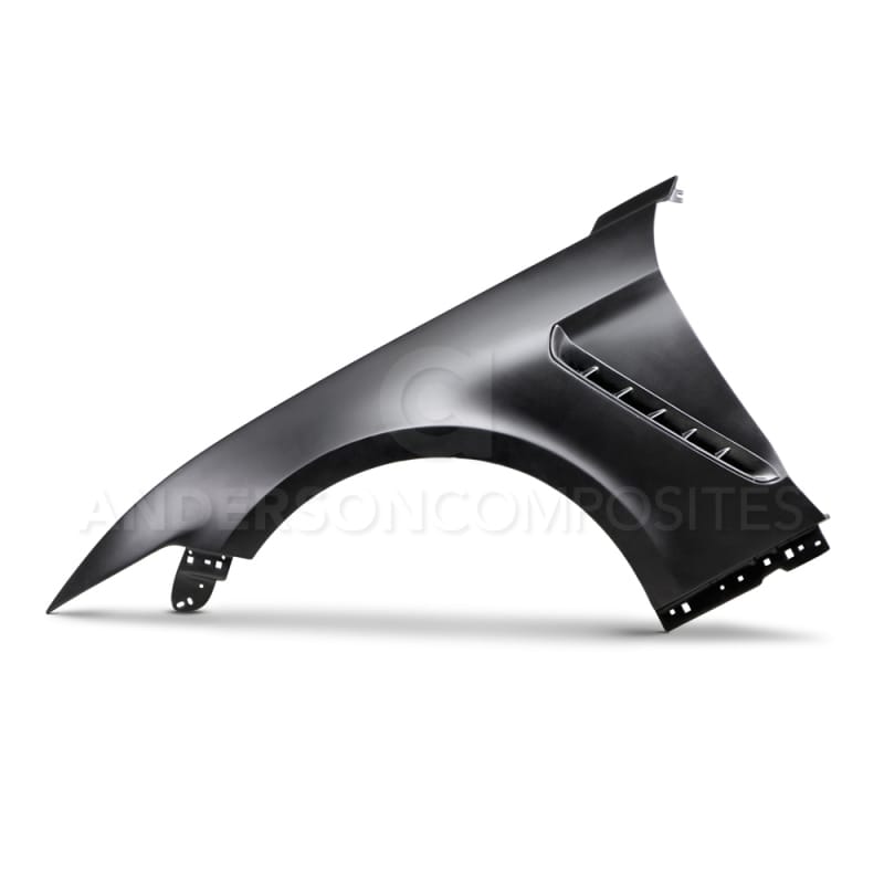 Anderson Composites — Anderson Composites 15-16 Ford Mustang GT350 Style Fiberglass Front Fenders
