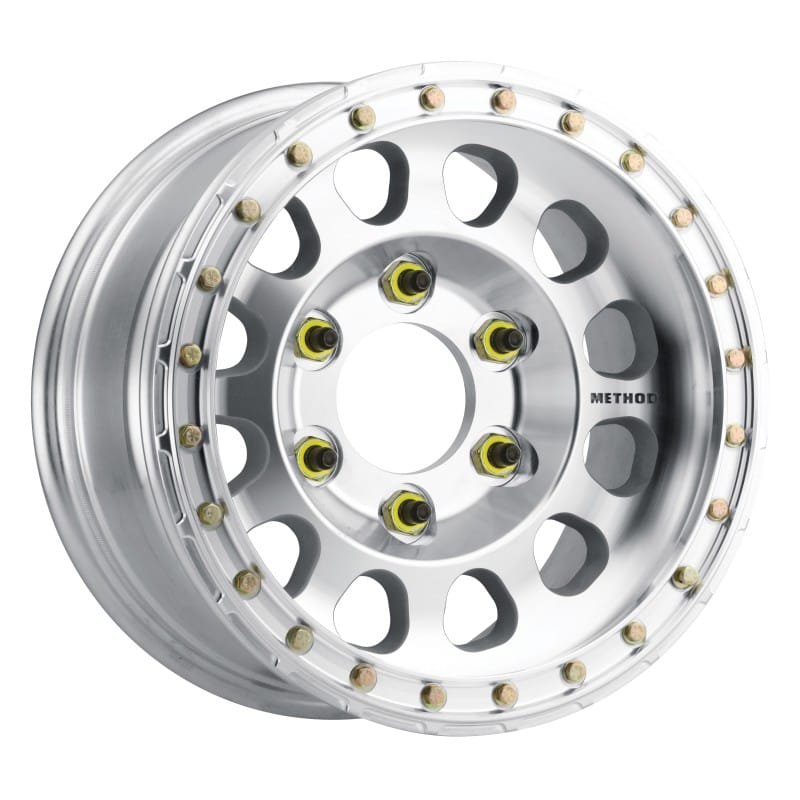 Method Wheels — Method MR103 Beadlock 15x8 -24mm Offset 6x5.5 108mm CB Raw Machined w/BH-H24100 Wheel