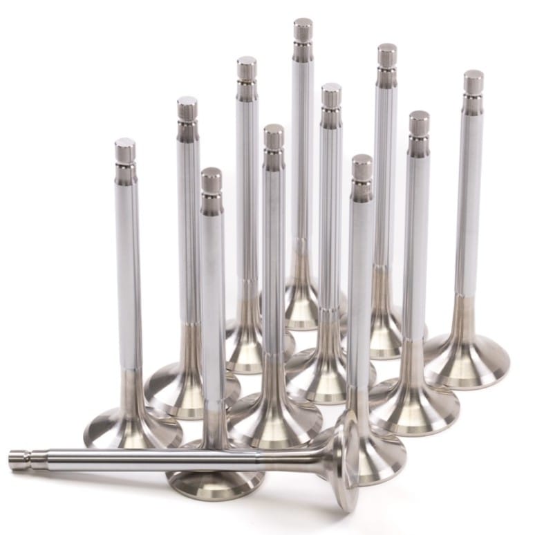 GSC Power Division — GSC P-D Nissan RB26DETT 31.15mm Head +1mm OS 103.24mm Long +1.5mm Tip Exhaust Valve - Set of 12