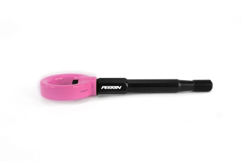 Perrin Performance — PERRIN 22-25 Subaru WRX / 18-23 Crosstrek Tow Hook Kit (Rear) - Hyper Pink