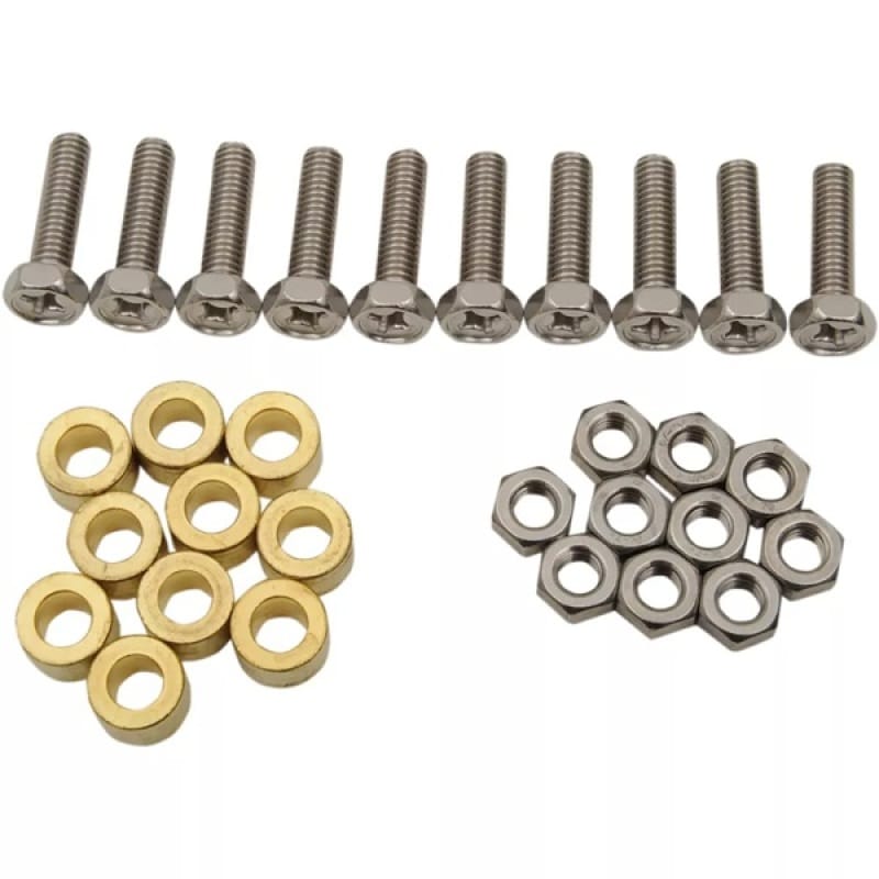 Yuasa Battery — Yuasa 22mm Nut & Bolt Set - 5 Pack/2 Sets