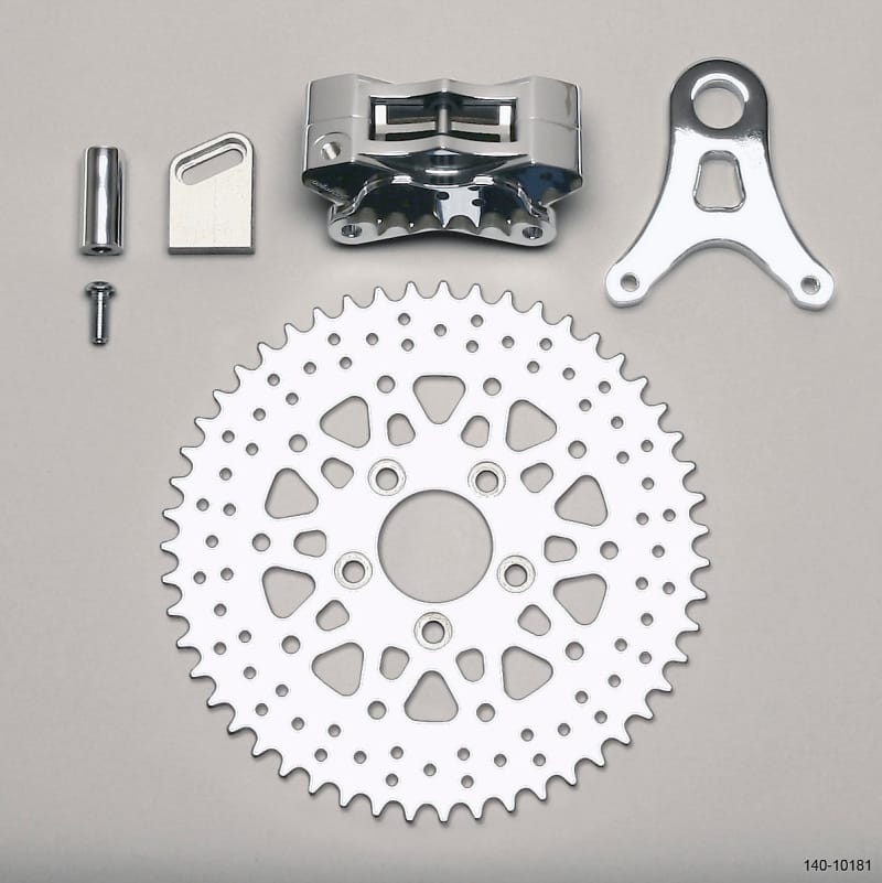Wilwood — Wilwood Brake Kit GP310 R/H Sprocket Rear Chrome 51 Tooth
BRAKE KIT