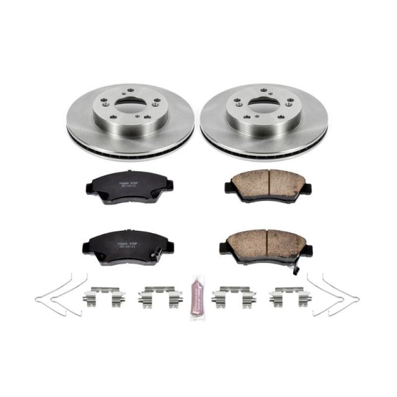 PowerStop — Power Stop 13-15 Acura ILX Front Autospecialty Brake Kit