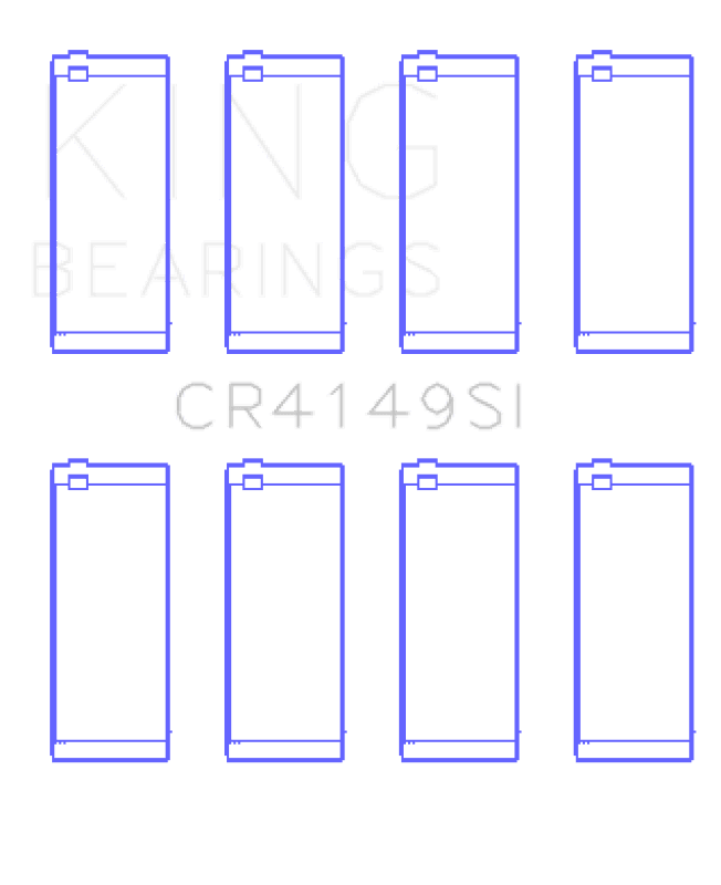 King Engine Bearings — King Engine Bearings G.M.C. Saturn (Size +0.50mm) Connecting Rod Bearing Set
Engine Bearing