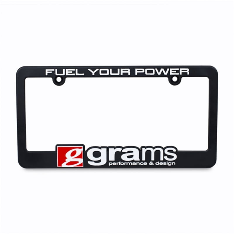 Grams Performance — Grams License Plate - Fuel Your Power