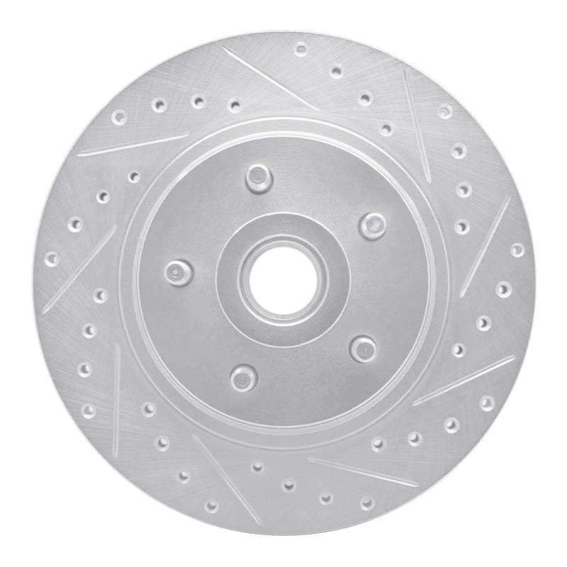 R1 Concepts — R1 76-81 Chrysler Newport Front Right Drilled & Slotted Silver Brake Rotor
R1 Brake Rotor Drill