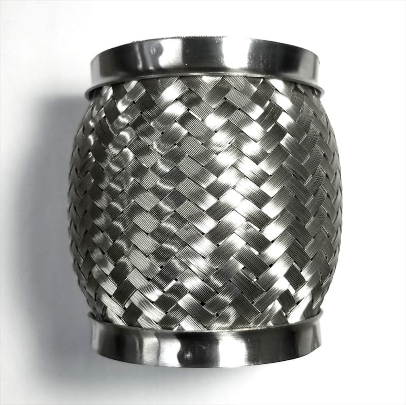 Stainless Bros — Stainless Bros 4.0in x 8in OAL 304SS Flex Joint w/ Interlock Liner