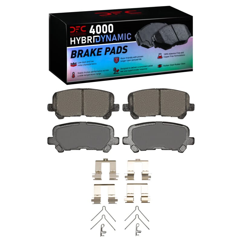 DFC — DFC 07-25 Acura ZDX Rear 4000 HybriDynamic Brake Pads and Hardware Kit
DFC Brake Pad Set