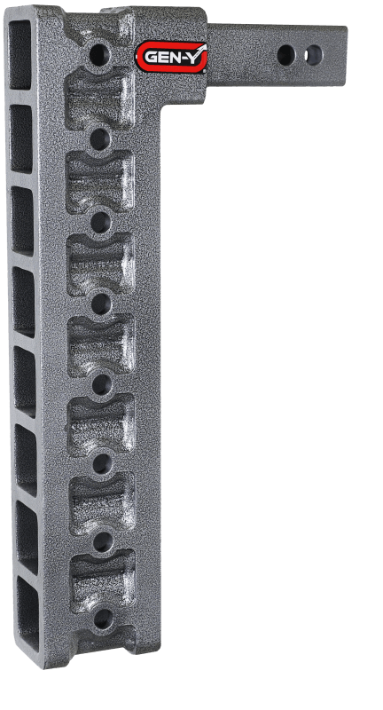 GEN-Y Hitch — Gen-Y Mega Duty 2in Shank 17.5in Drop 2K TW 16K Hitch w/GH-0100 Stabilizer Kit
Drop Hitch