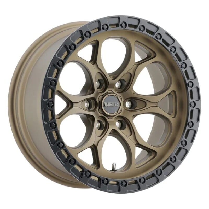 Weld — Weld Off-Road Ledge 6 6x139.7 ET00 BS 5.00 Satin BRZ / Satin BLK Ring 106.1