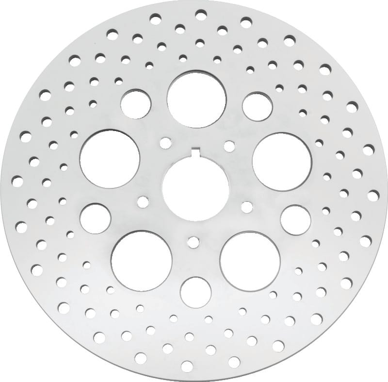 Bikers Choice — Drilled Stainless Rotor 11.5 in.