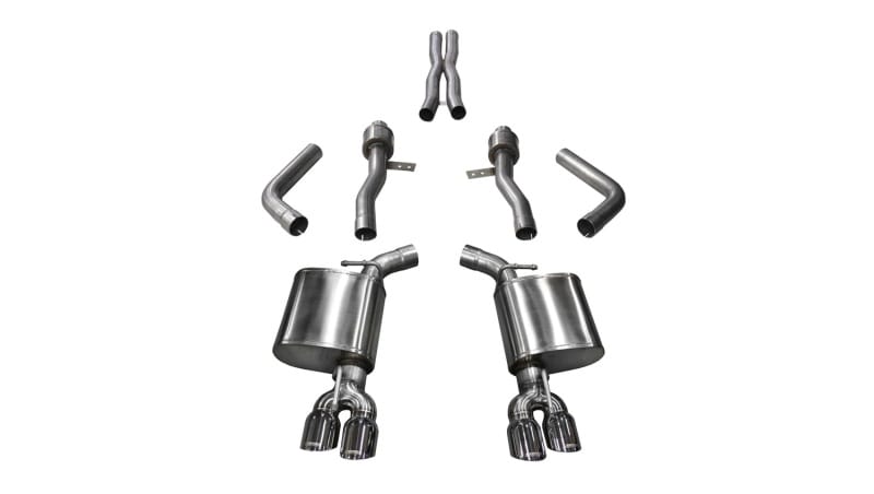 CORSA Performance — Corsa 2017-2023 Dodge Challenger 5.7L V8 Sport Cat-Back Dual Rear Exit w/3.5in Polished Tips
Exhaust