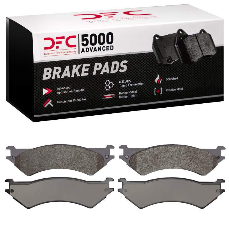 DFC — DFC 99-07 Ford E-350 Super Duty Rear 5000 Advanced Semi Metallic Brake Pads
DFC Brake Pad Set