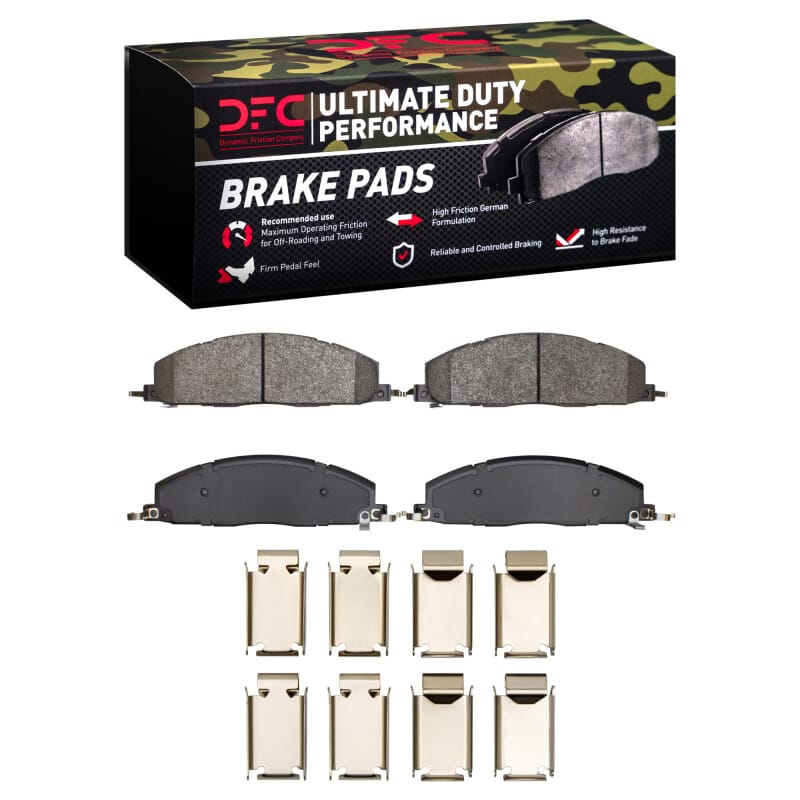 DFC — DFC 09-18 Dodge Ram 3500 Rear Ultimate Duty Performance Brake Pads and Hardware Kit
DFC Brake Pad Set