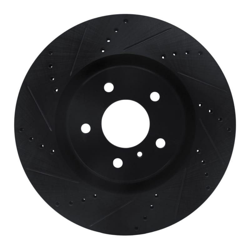 R1 Concepts — R1 03-08 Infiniti G35 Front Left Drilled & Slotted Black Brake Rotor
R1 Brake Rotor Drill