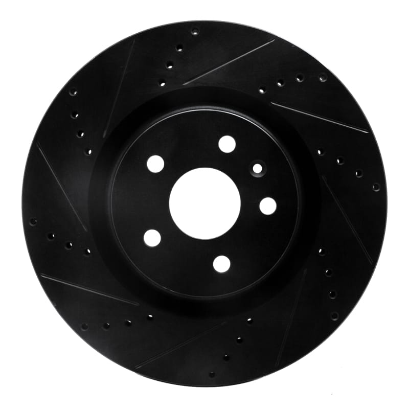 R1 Concepts — R1 09-17 Buick Regal Front Left Drilled & Slotted Black Brake Rotor
R1 Brake Rotor Drill