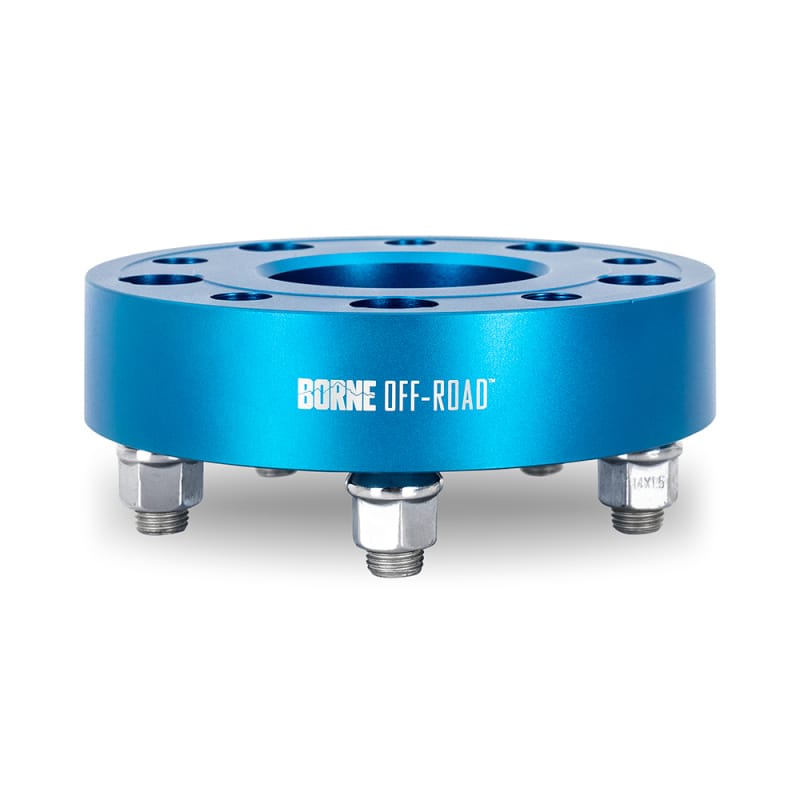 Borne Off-Road — Borne Off-Road Wheel Spacers - 5x127 - 71.6 - 45mm - M14 - Blue