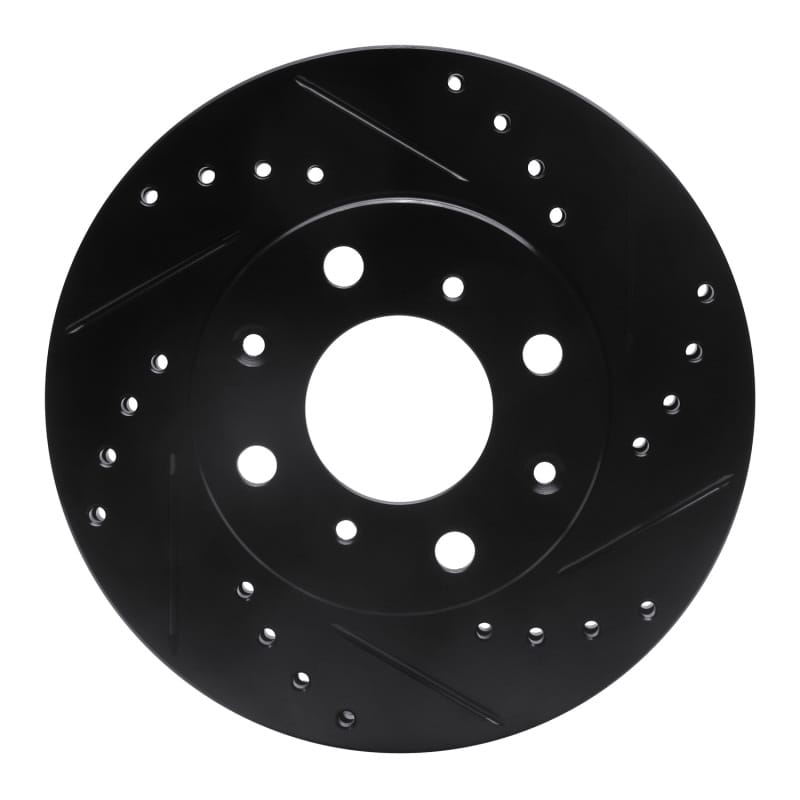 R1 Concepts — R1 90-00 Honda Civic Hatchback Front Right Drilled & Slotted Black Brake Rotor
R1 Brake Rotor Drill