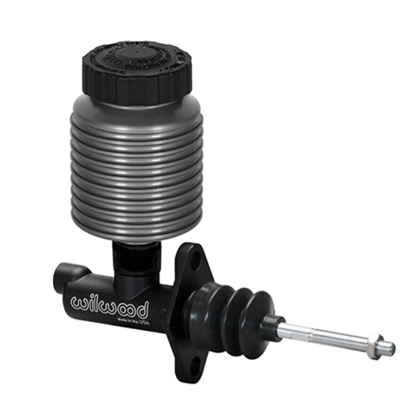 Wilwood — Wilwood Compact Remote MC w/ Direct Mount LW Anodized Billet Alum. Reservoir - 1.12 Bore 1/8-27 NPT