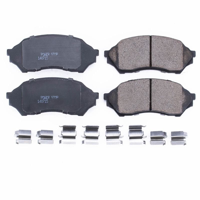 PowerStop — Power Stop 99-01 Mazda Protege Front Z17 Evolution Ceramic Brake Pads w/Hardware
Z17 Brake Pads