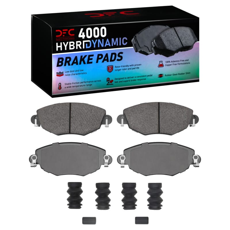 DFC — DFC 01-08 Ford Mondeo (Mexico) Front 4000 HybriDynamic Brake Pads and Hardware Kit
DFC Brake Pad Set