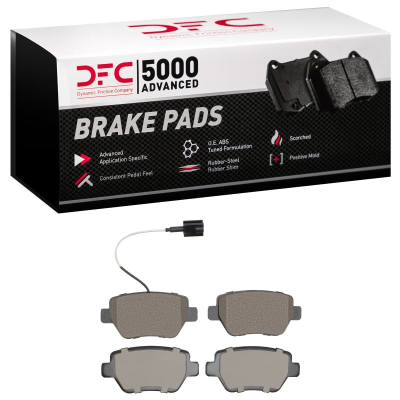 DFC — DFC 14-16 Maserati Ghibli Rear 5000 Advanced Ceramic Brake Pads
DFC Brake Pad Set
