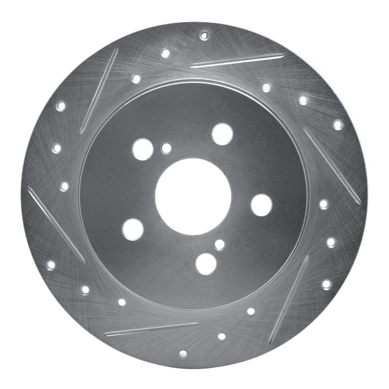 R1 Concepts — R1 09-24 Lexus CT200H Rear Left Drilled & Slotted Silver Brake Rotor
R1 Brake Rotor Drill