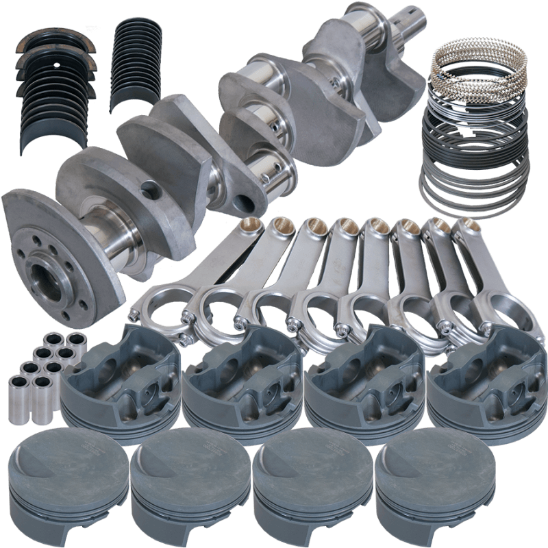 Eagle — Eagle Chevy 502 4.250in Crank 6.385in H-Beam -3cc Flat Top 4.560in Pistons Rotating Assembly
Competition Assembly