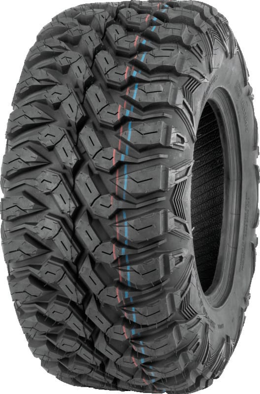 QuadBoss — QBT846 Radial Utility Tire, 25x10R12, Rear