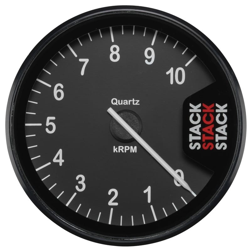 AutoMeter — Autometer Stack Clubman Tachometer 80mm 0-10K RPM - Black
Tach Club Blk 10kRPM