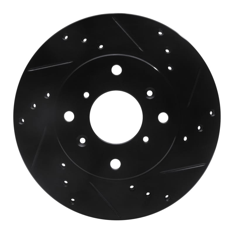 R1 Concepts — R1 98-02 Acura CL Front Right Drilled & Slotted Black Brake Rotor
R1 Brake Rotor Drill