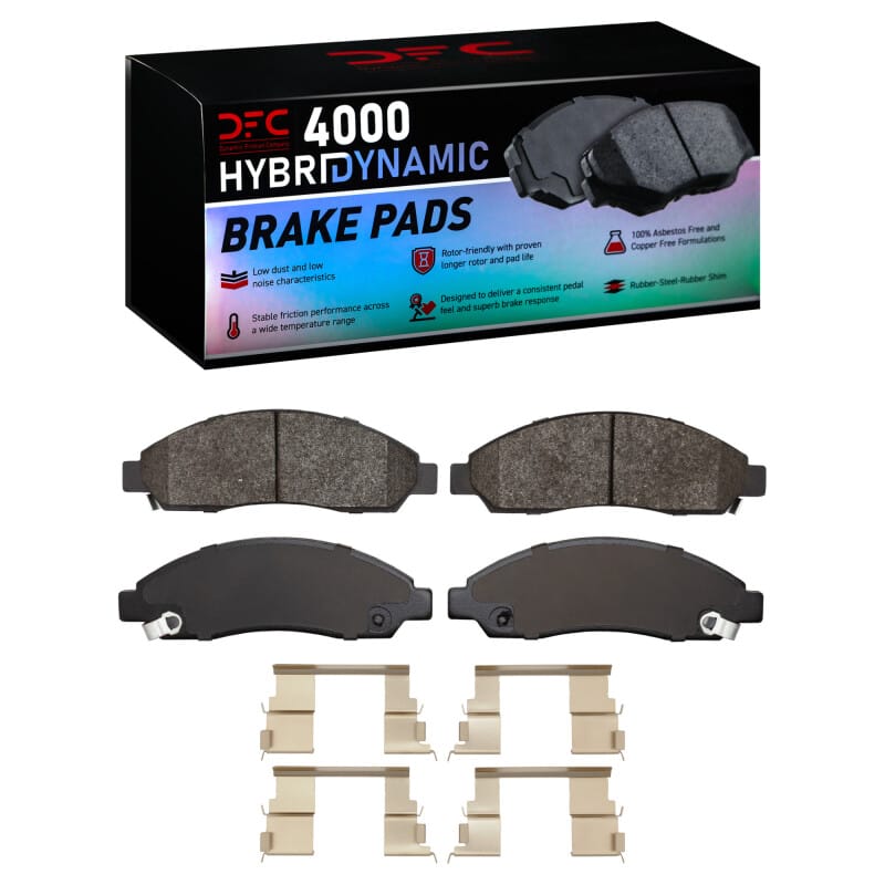 DFC — DFC 04-08 Chevrolet Colorado Front 4000 HybriDynamic Brake Pads and Hardware Kit
DFC Brake Pad Set