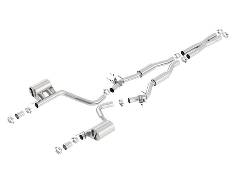 Borla — Cat-Back Exhaust System - S-Type
S-Type; Cat-Backâ„¢ System