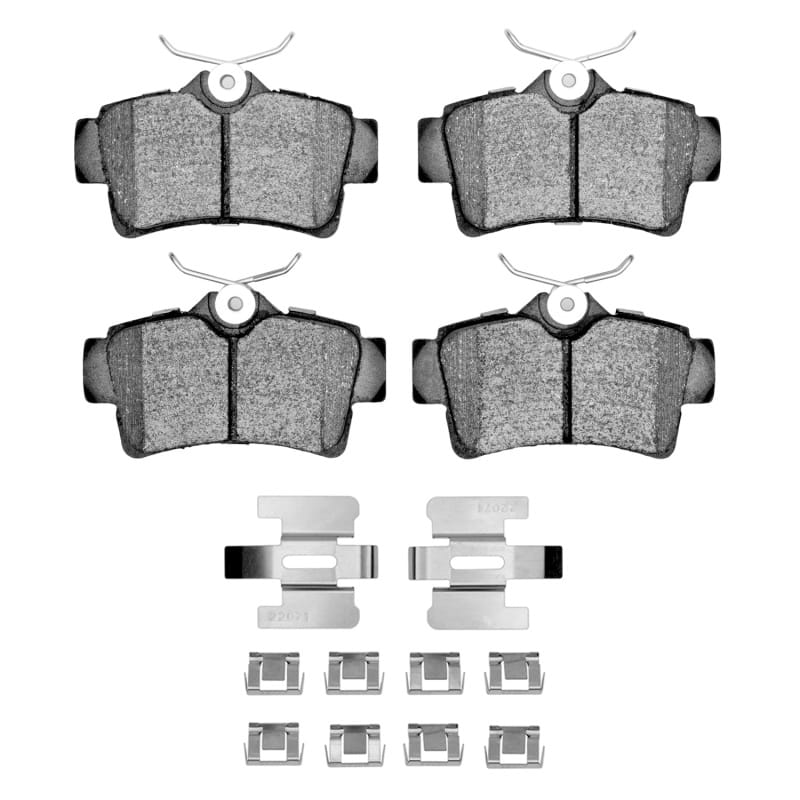 DFC — DFC 94-04 Ford Mustang Rear 5000 Advanced Semi Metallic Brake Pads and Hardware Kit
DFC Brake Pad Set